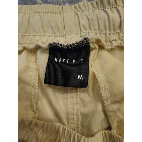 SMOKE RISE Cream Cargo Shorts Mens Drawstring Waist Sz - M - Picture 5 of 6